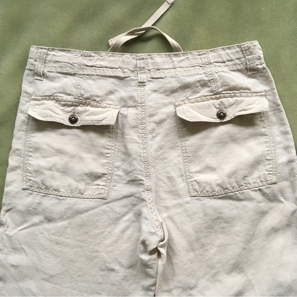 100% Linen Pants Old Navy (Soft Khaki) - Picture 7 of 12
